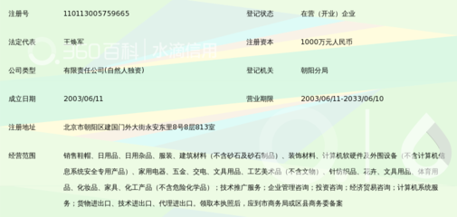 北京环球正宏商贸有限责任公司